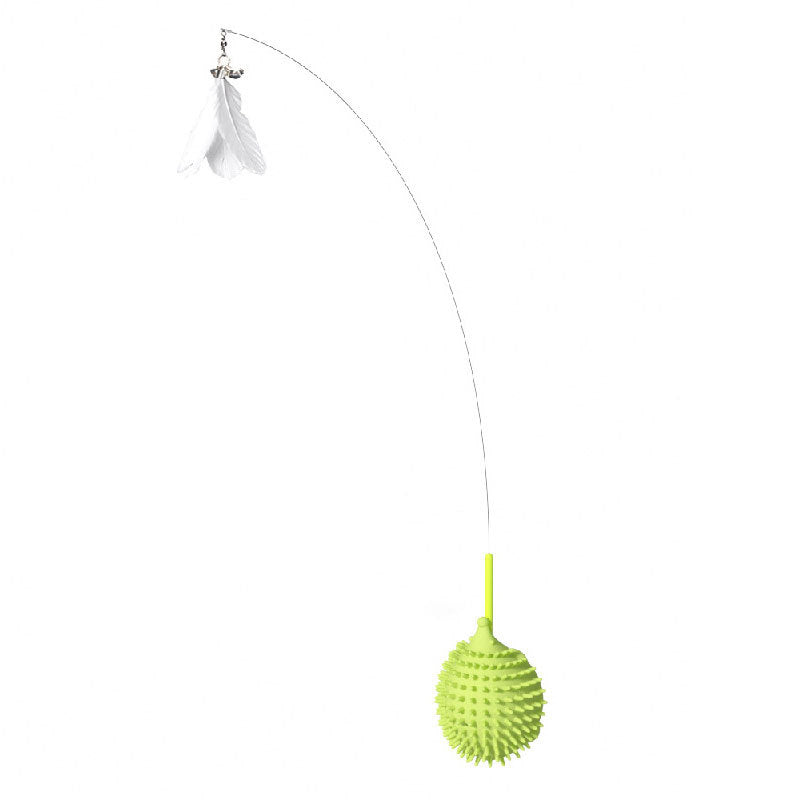 Arched-arch cat grooming toy