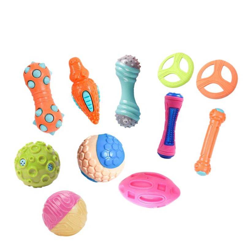 Pet teething sound toy