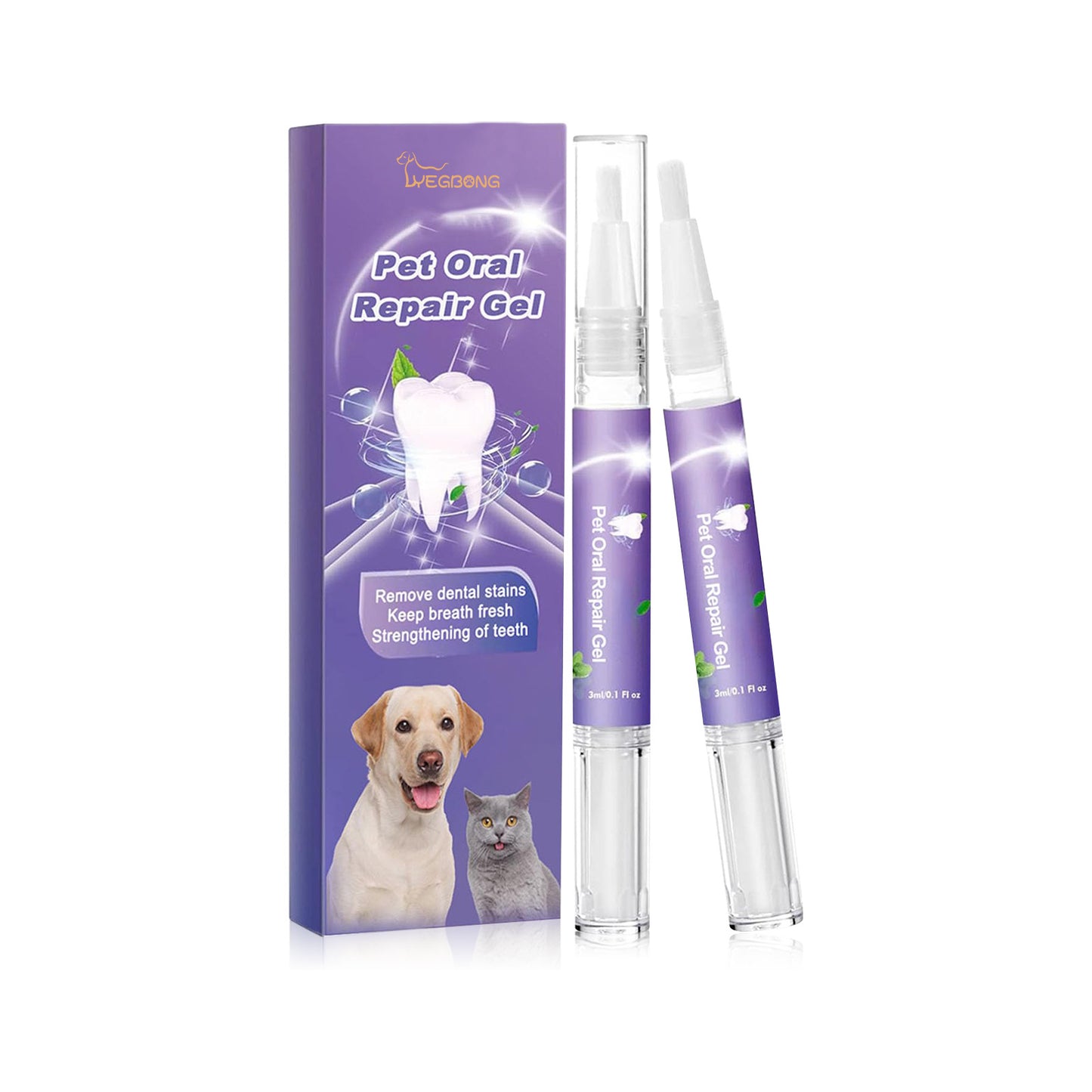 Pet oral care gel deep clean