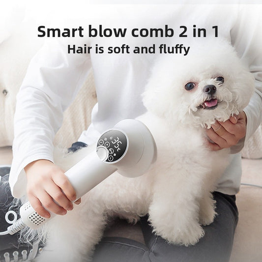 Pet Hair Dryer and Comb All-in-One Machine