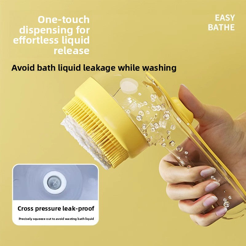 Pet bath brush