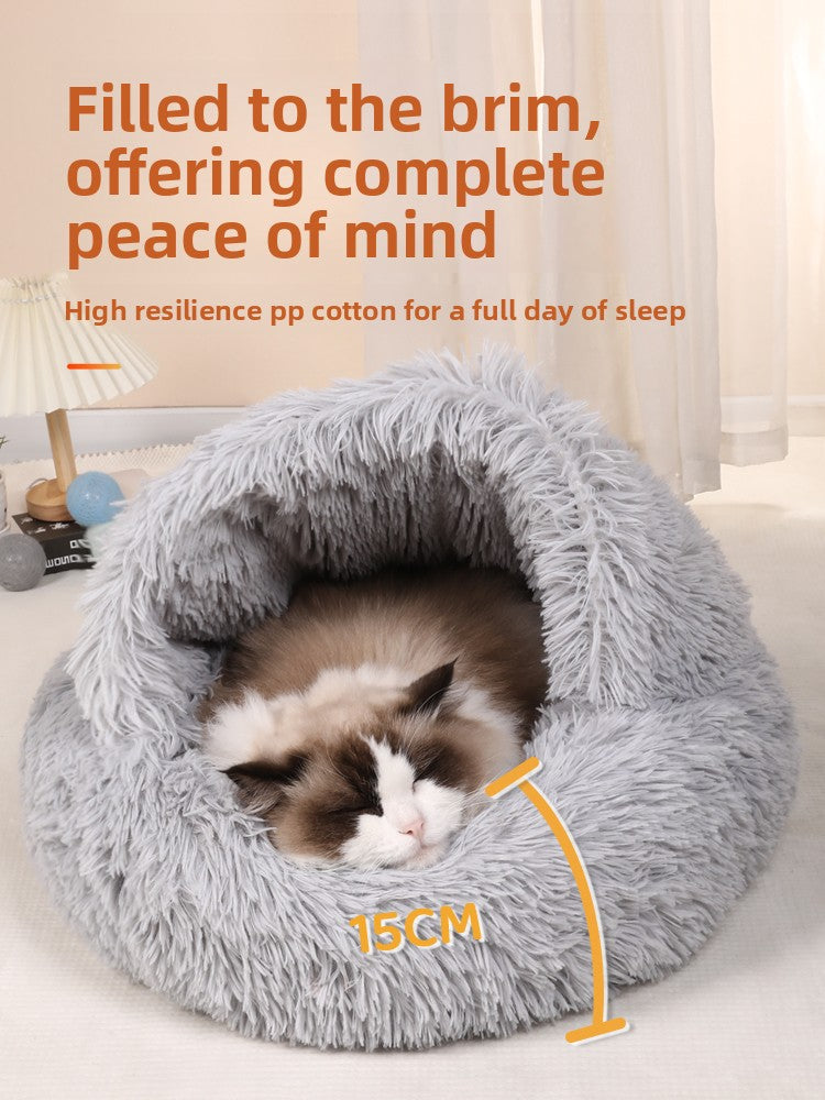 Electric Heated Cat Bed with Adjustable Temperature