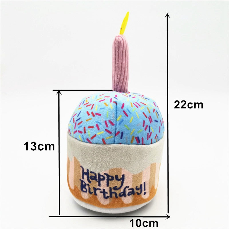 Pet Fun Birthday Cake Toy