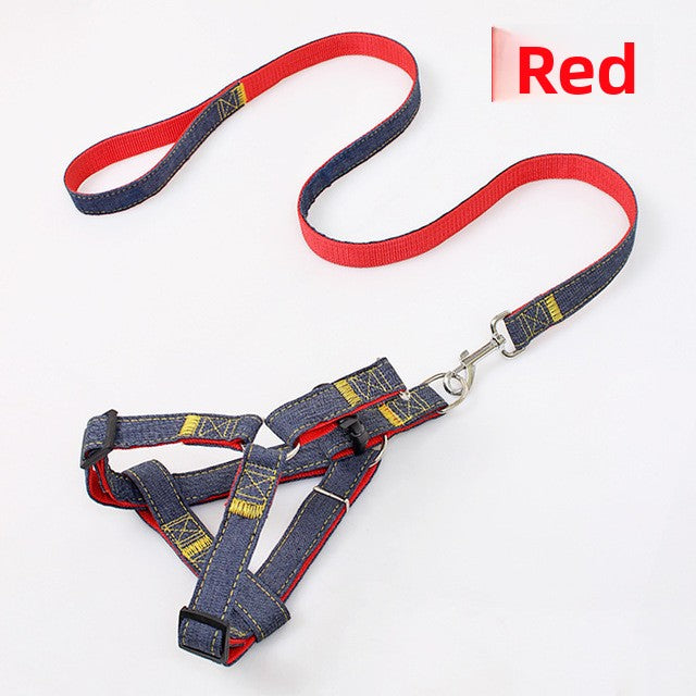 chest and back pet dog leash l