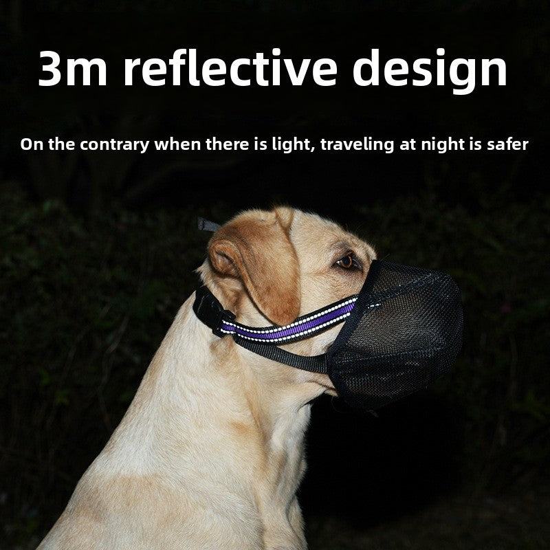 Breathable Anti-Barking Dog Muzzle