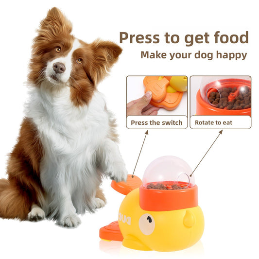 Little Yellow Duck Automatic Pet Dog Feeder