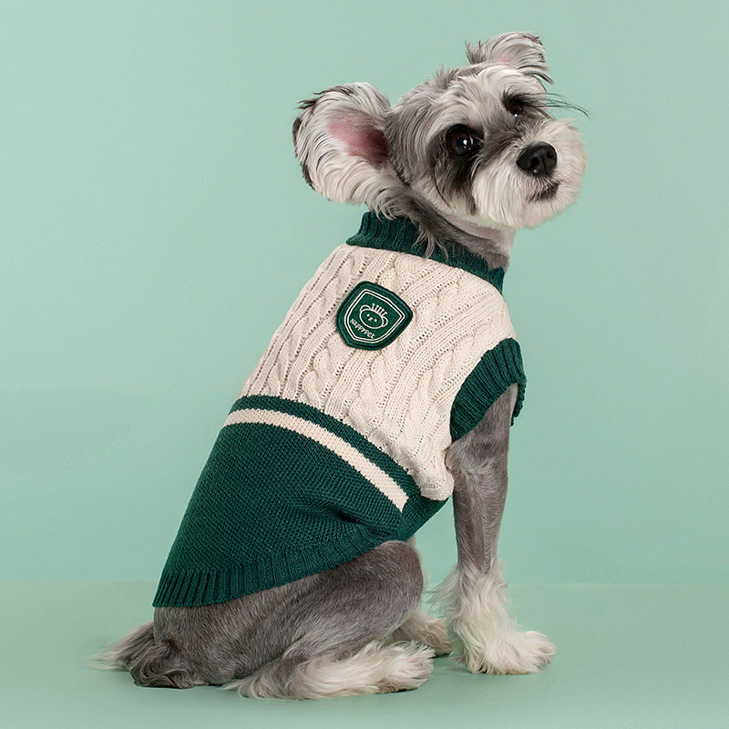 Pet clothing - Knitted winter and autumn jackets