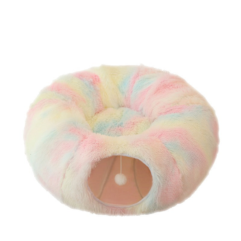 Cat Tunnel Plush cat bed