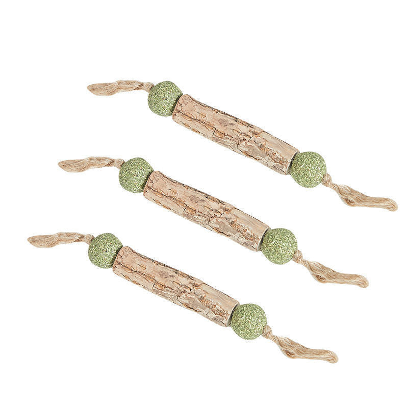 Catnip Silver Vine Chew Toy with Hemp Rope