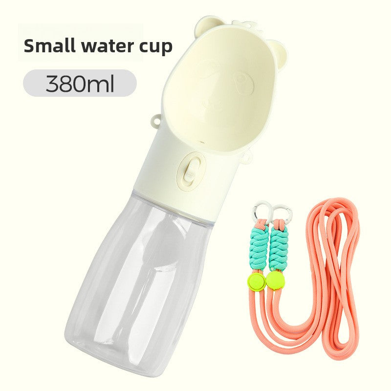 Portable Pet Walking Water cup with Strap