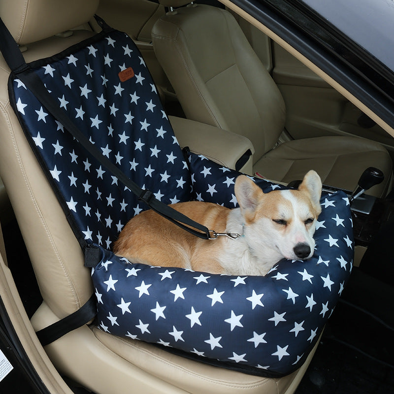 Dual-Purpose Removable Pet Car Seat Cushion