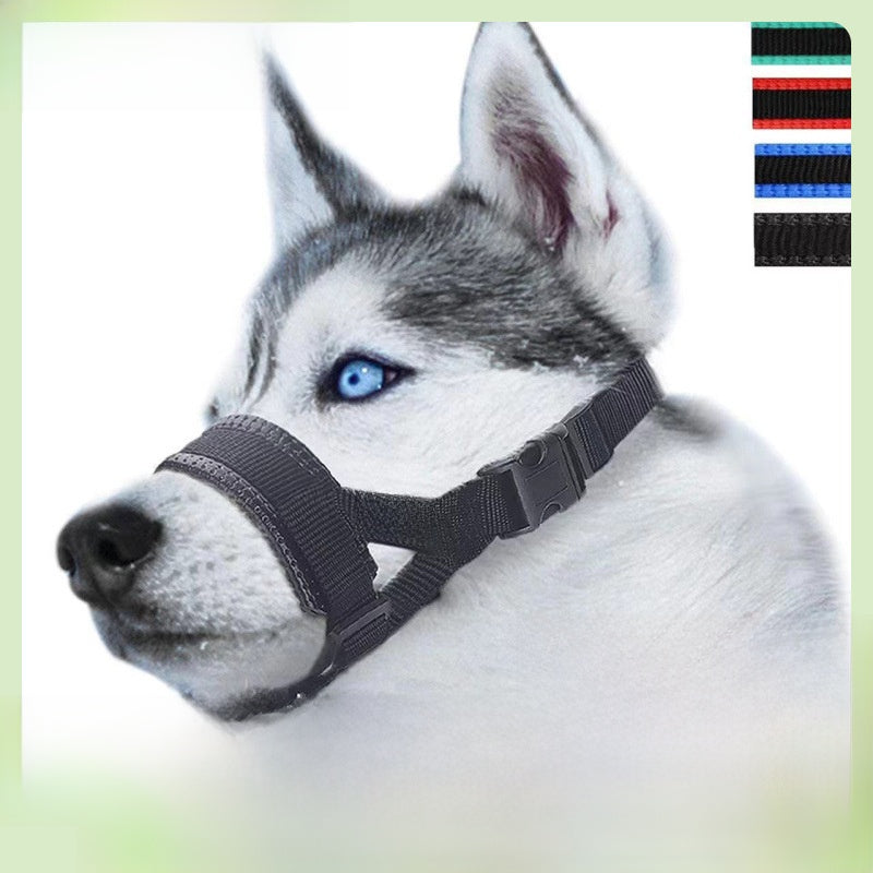 Anti-barking and anti-accidental ingestion dog masks