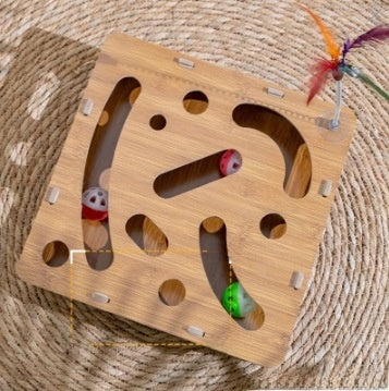 cat maze toy
