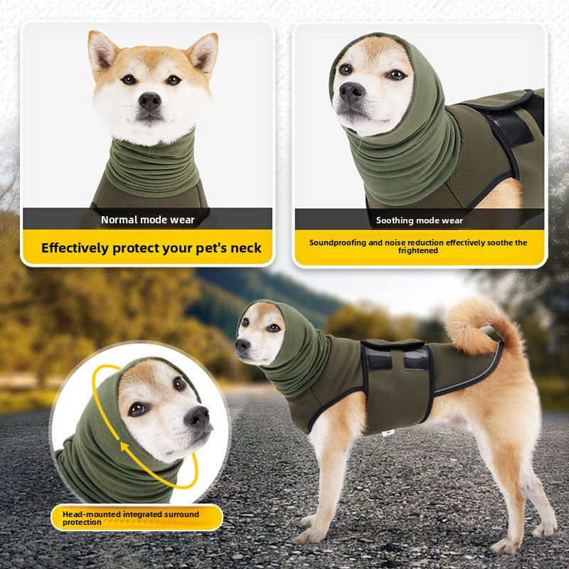 Dog Calming Clothing Reflective Anti-Anxiety Pet Vest