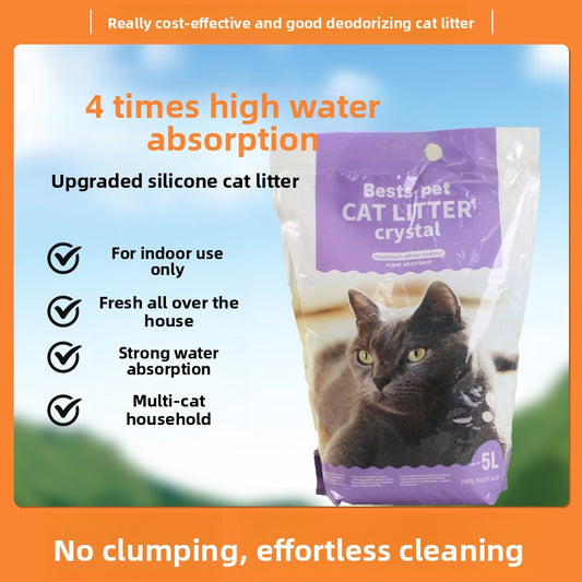 Crystal Sand Cat Litter