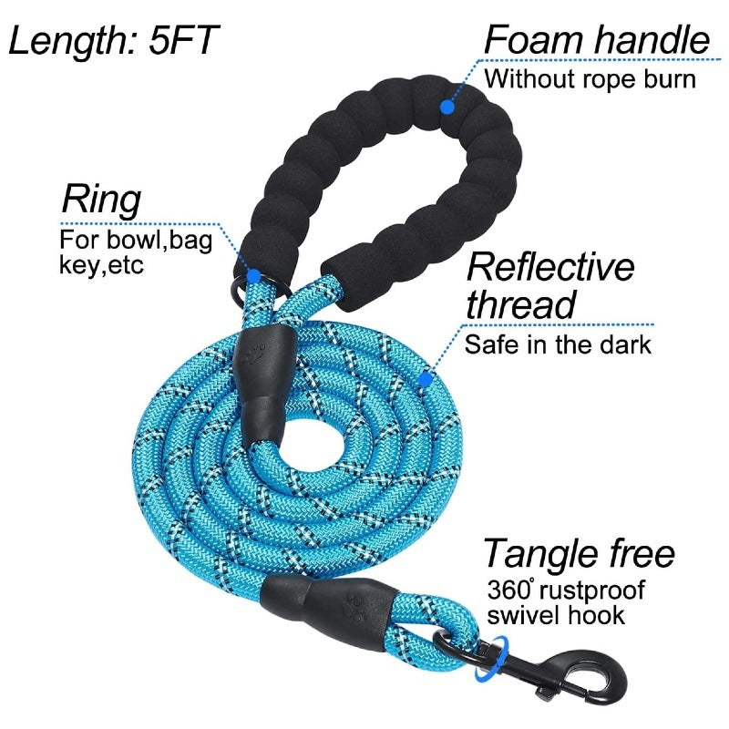 Pet chest and back leash