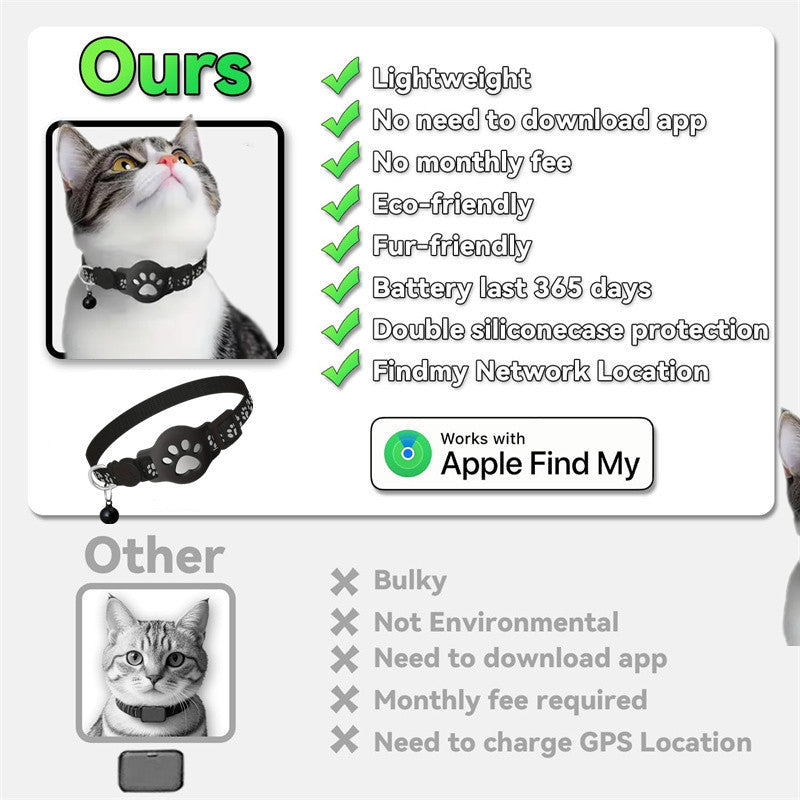 Pet tracker collar