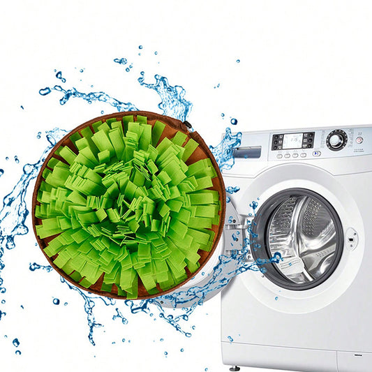 New felt sniffing pad pet toy