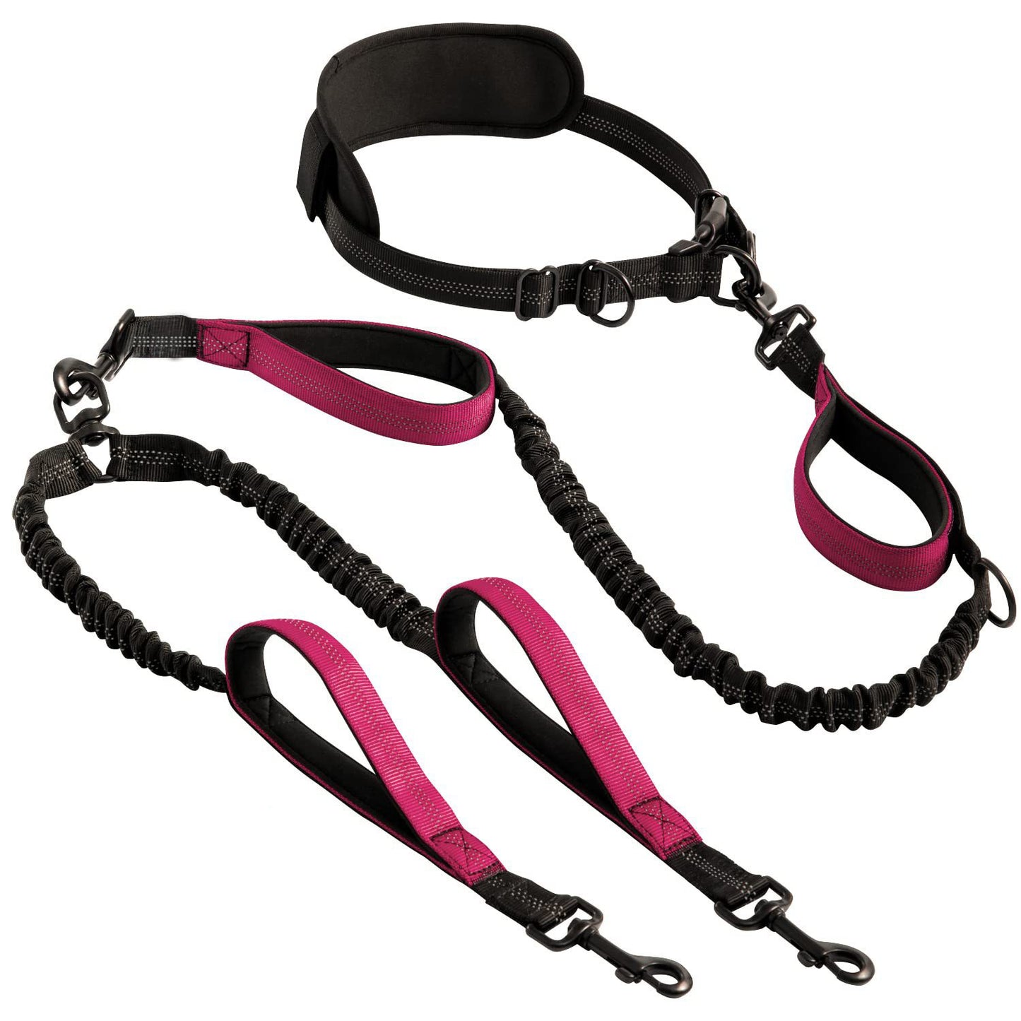 Dual Head Retractable Dog Leash