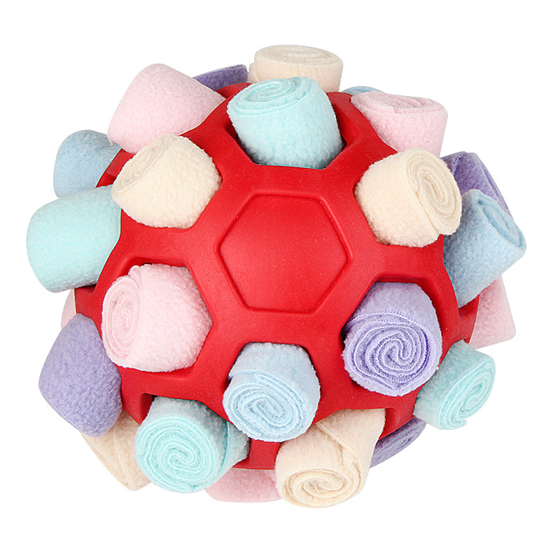Multifunctional rubber ball