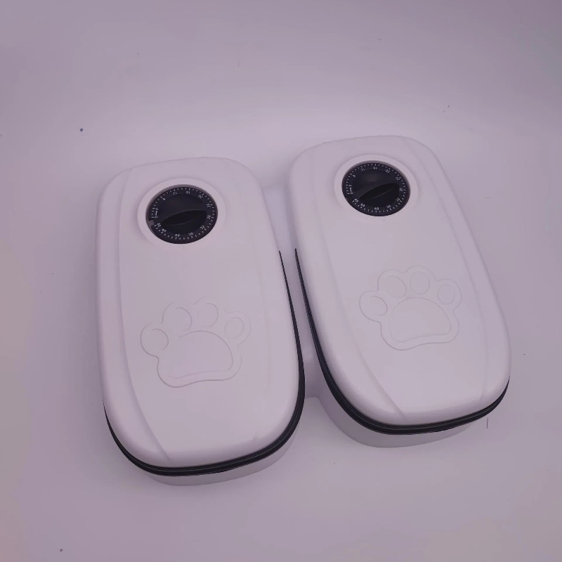 Pet Automatic Feeding Timing Feeder Division Bowl Timing Quantitative Dry and Wet Two Feeding Pet Bowl