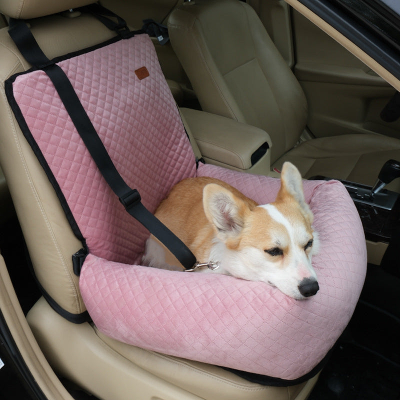 Dual-Purpose Removable Pet Car Seat Cushion
