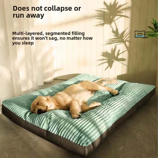 Removable and washable large-sized dog mat