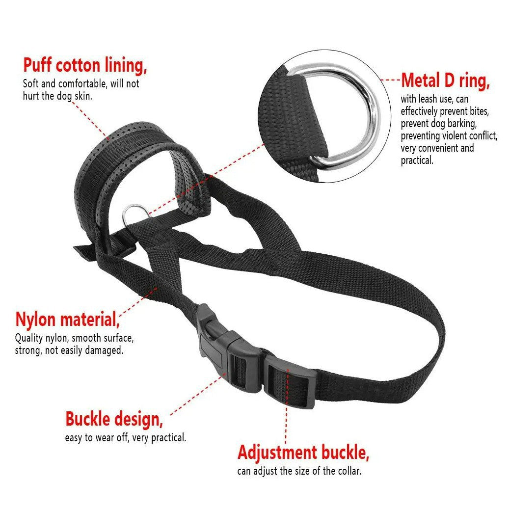 Anti-barking and anti-accidental ingestion dog masks