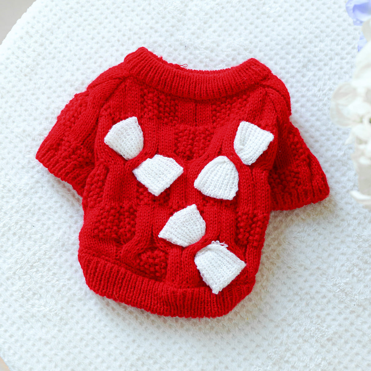 Pet Sweater for Dogs and Cats, Winter Wool Knitwear