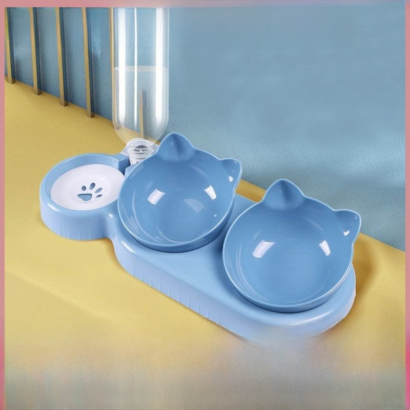 Cat Bowl Automatic Drinking and Feeding Basin