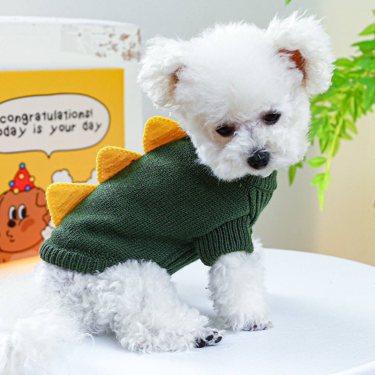 Pet Sweater for Dogs and Cats, Winter Wool Knitwear
