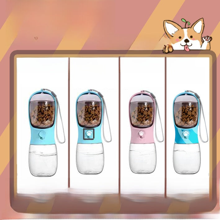 3-in-1 Multifunctional Pet Water Bottle