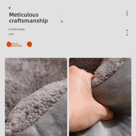 Flannel Pet Bed for Dogs and Cats