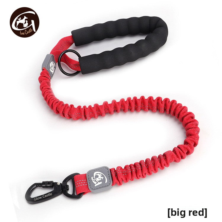 Stretchable towing rope, elastic towing rope
