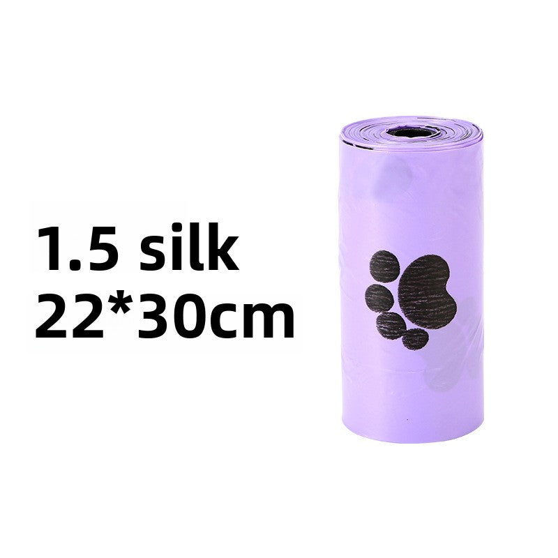 Biodegradable pet waste collection bag