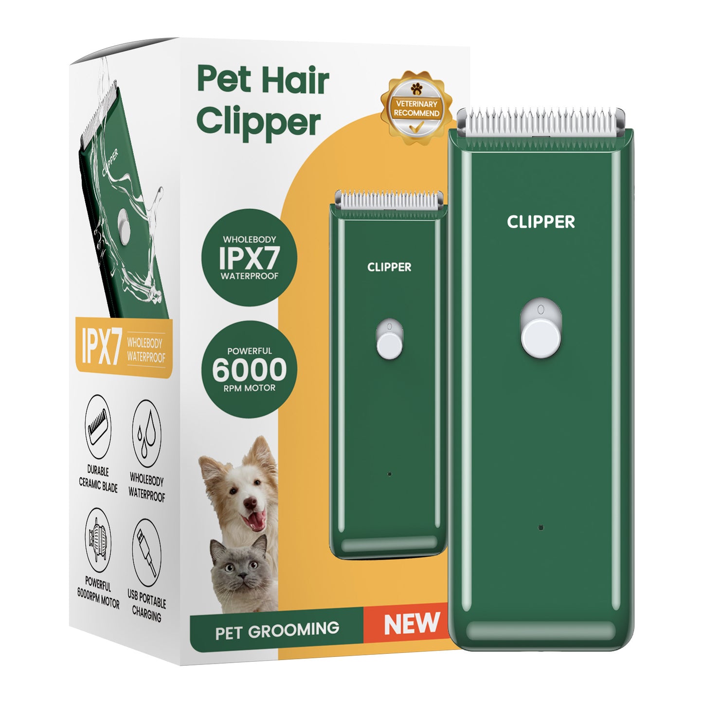 Pet hair trimmer
