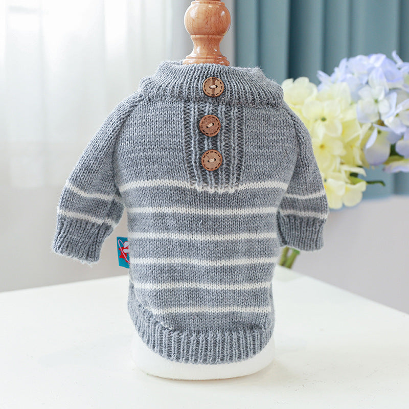Pet Sweater for Dogs and Cats, Winter Wool Knitwear