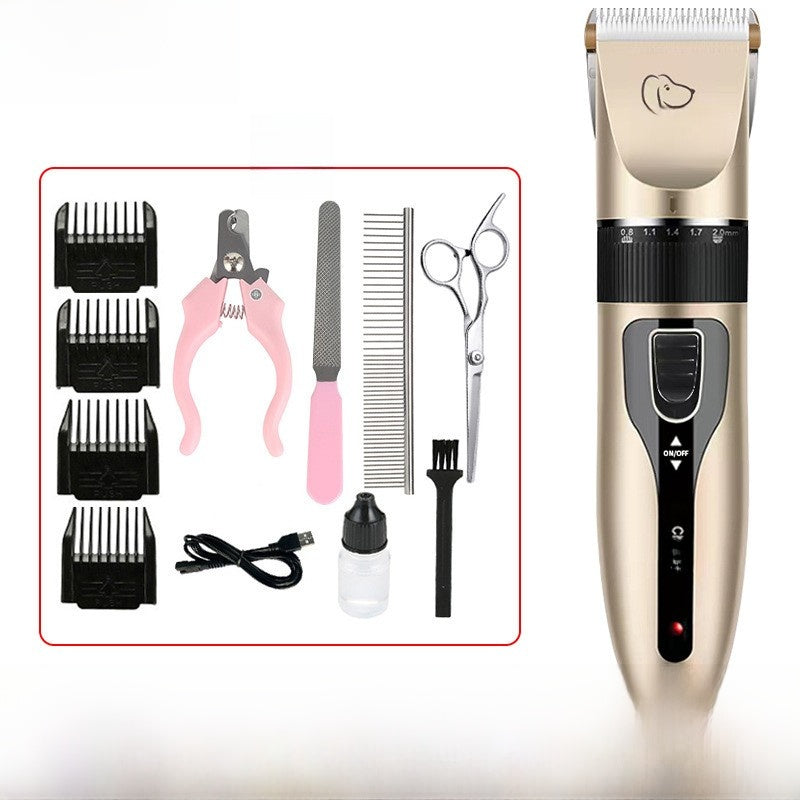 Pet electric clipper set
