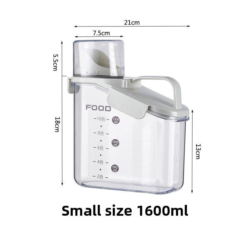 Cat food storage bucket