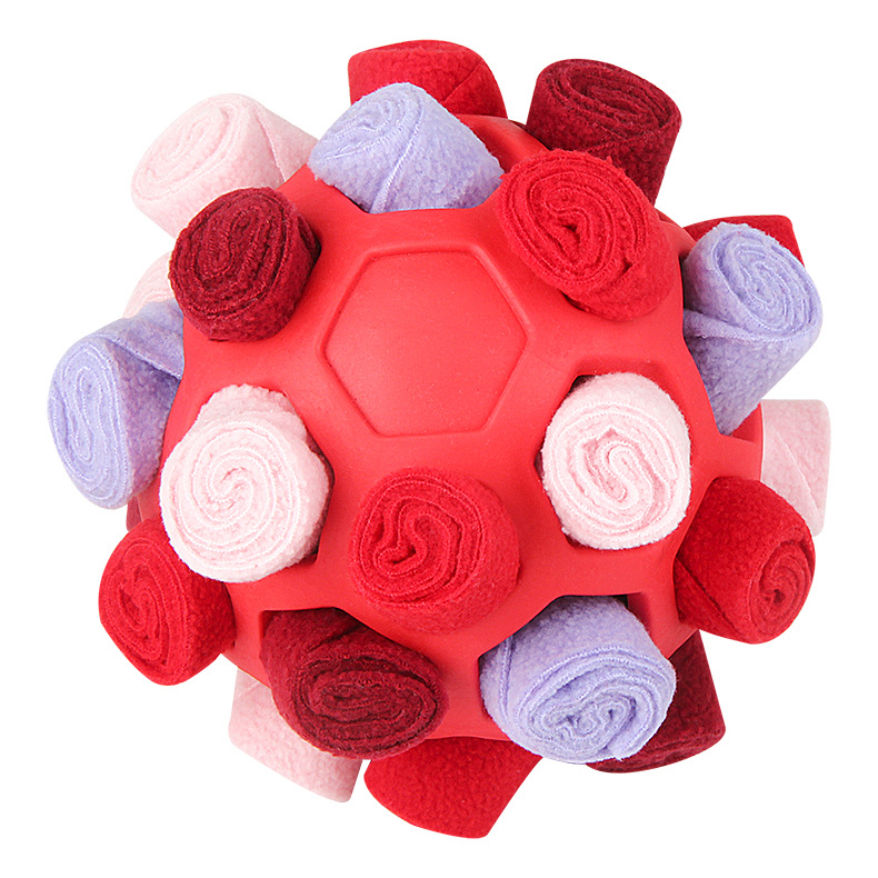 Multifunctional rubber ball
