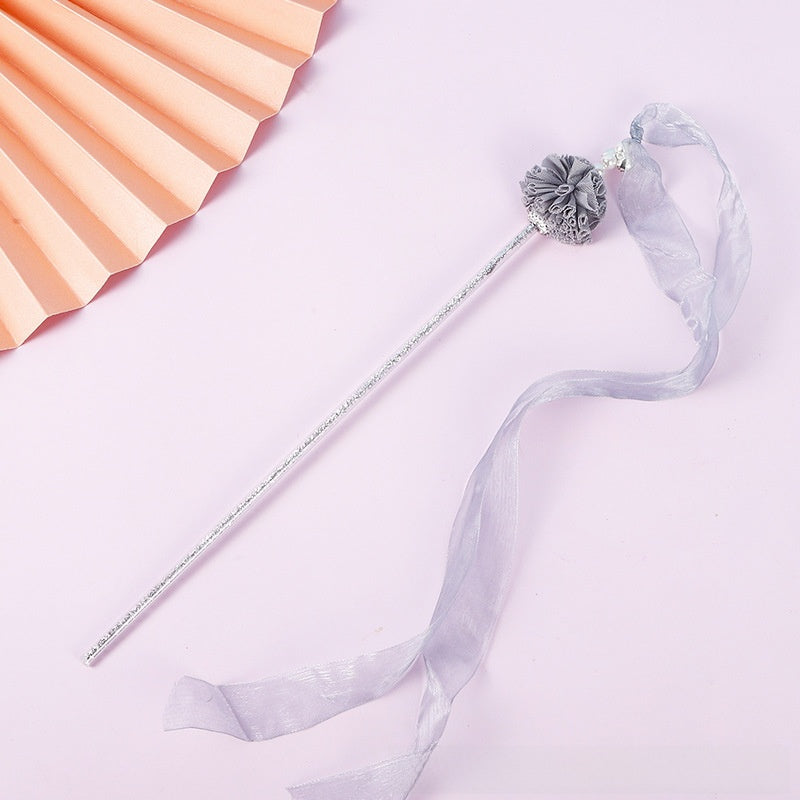 Durable Interactive Cat Teaser Stick with Feathers