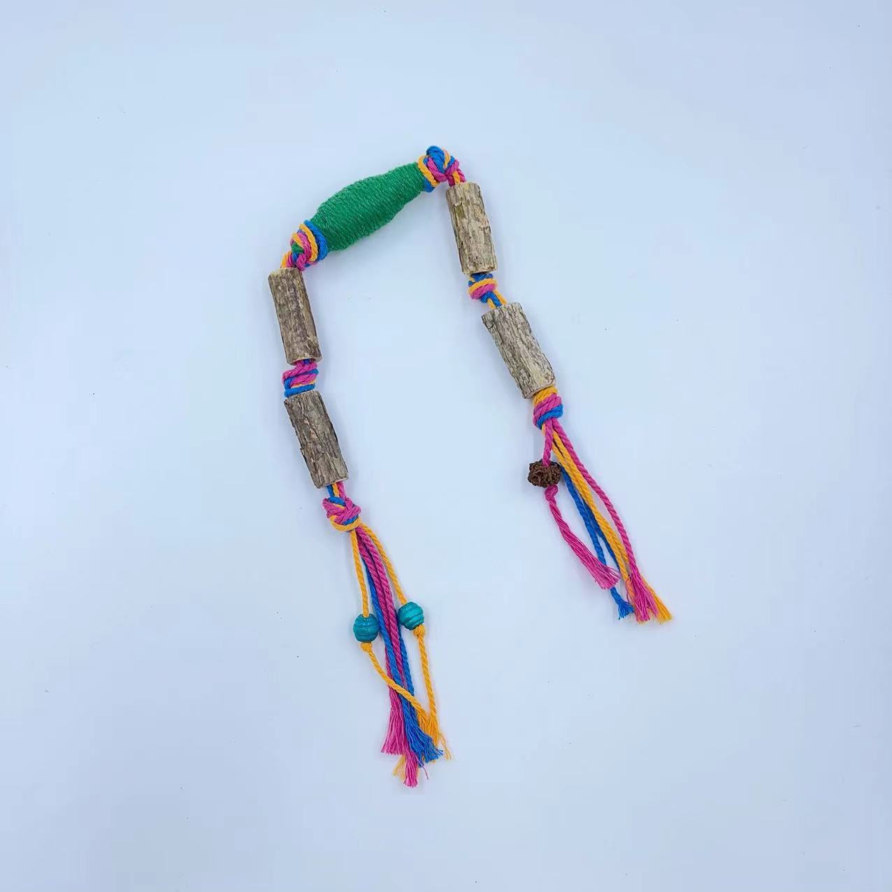 Catnip Teaser Stick with Cotton Rope for Cats