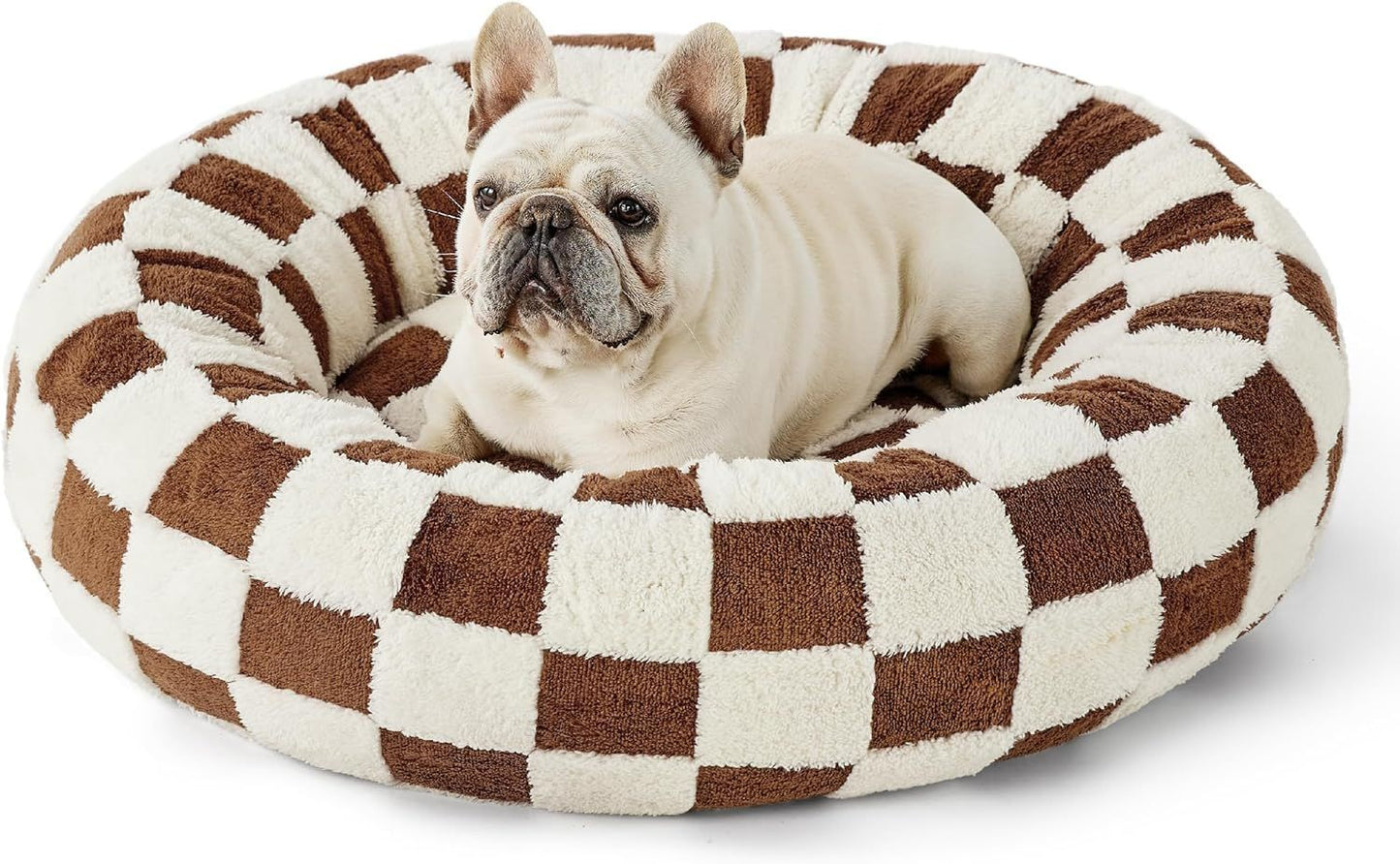 Round Pet Bed Washable Cat Dog Nest