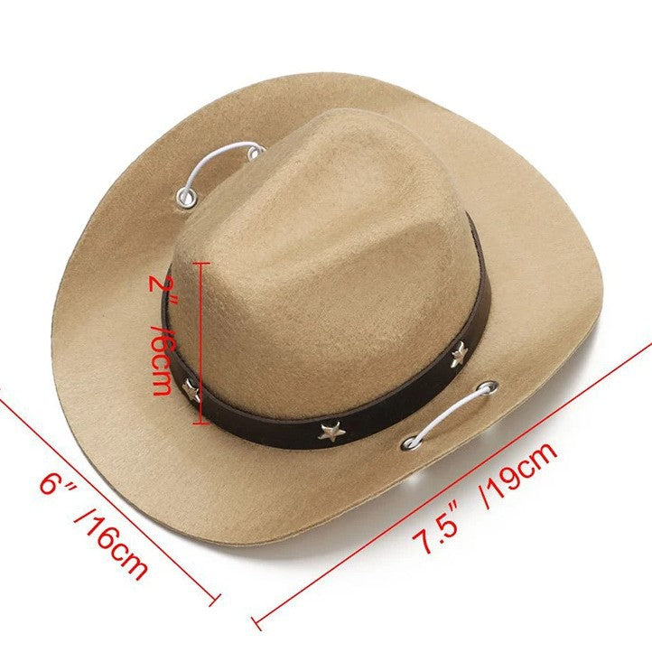 Western cowboy hat