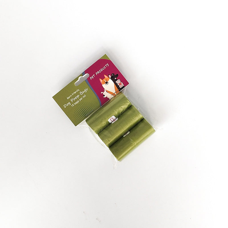 Biodegradable pet waste bags