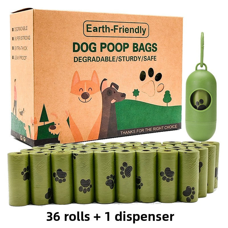 Biodegradable pet waste bags
