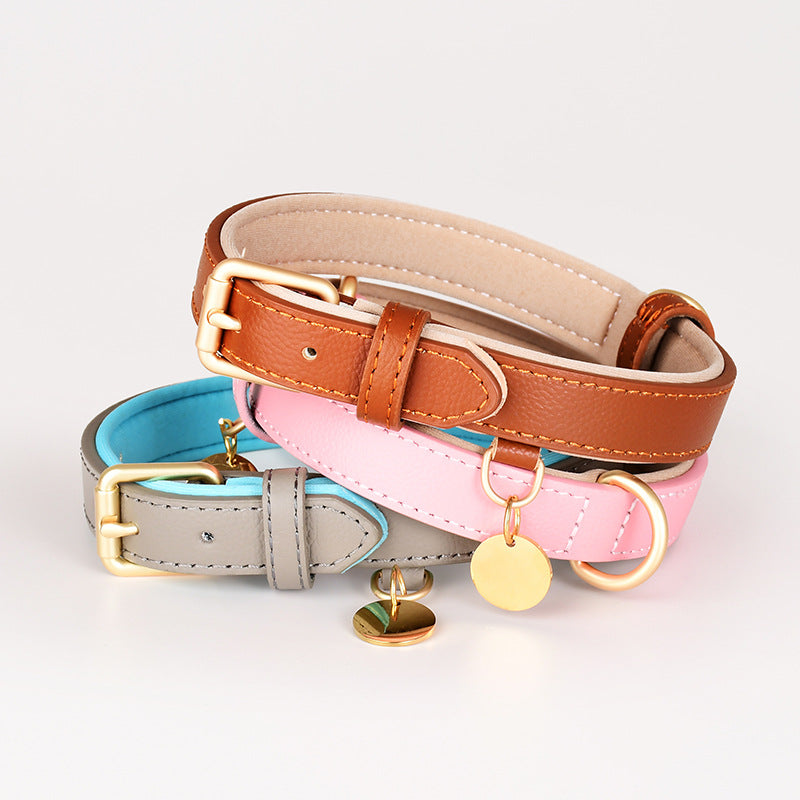 Leather Pet Dog Collar