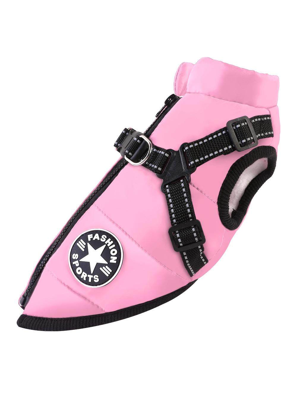 Pet clothing cotton jacket