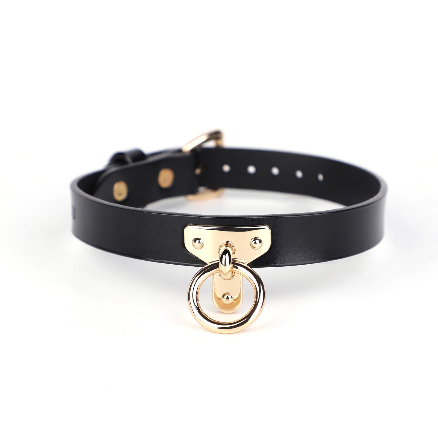 Adjustable Leather K9 Collar