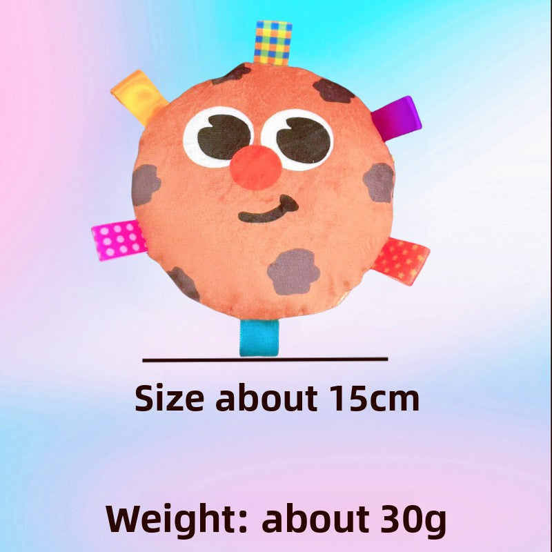 Dog Plush Sound Frisbee Toy